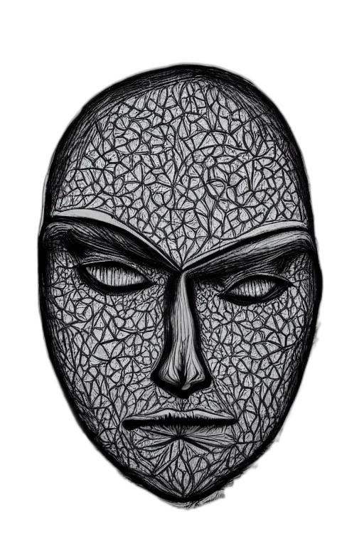 mask, face, crown, jewelry transparent PNG cut-out