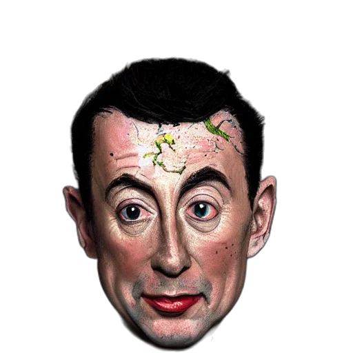 face, mask, crown, staff transparent PNG cut-out
