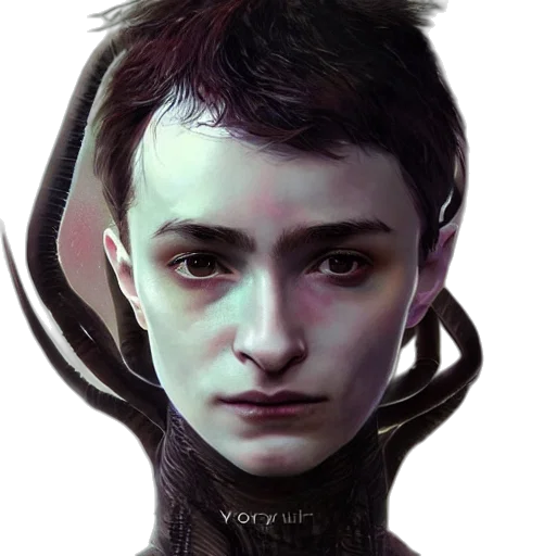 face, dragon, mask, creature transparent PNG cut-out