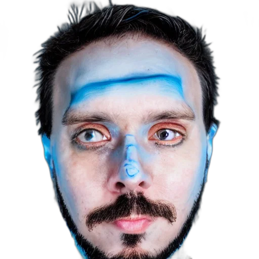 mask, face, staff, robot transparent PNG cut-out