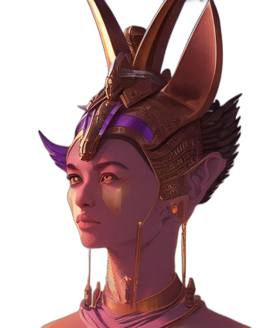 crown, mask, face, staff transparent PNG cut-out