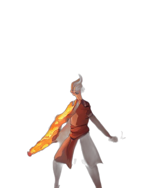 staff, sword, dragon, jacket transparent PNG cut-out