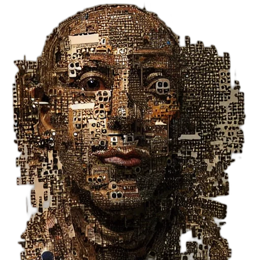 face, robot, jewelry, mask transparent PNG cut-out