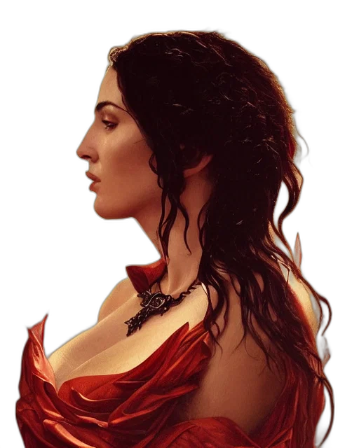 dress, jewelry, crown, face transparent PNG cut-out
