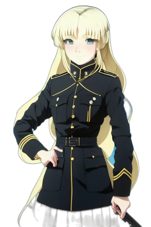 staff, jacket, dress, crown transparent PNG cut-out