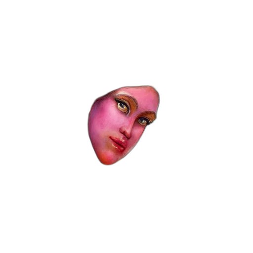 face, mask, creature, jewelry transparent PNG cut-out