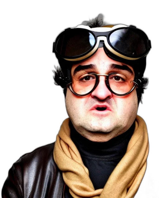jacket, face, staff, animal transparent PNG cut-out