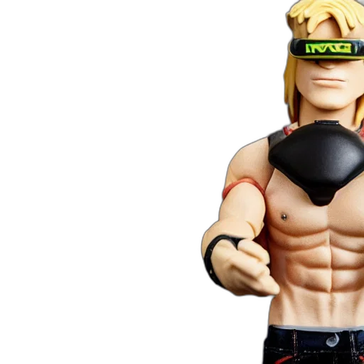 3d render, concept art, action, figure transparent PNG cut-out