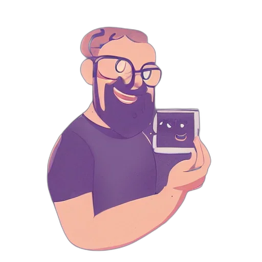 robot, staff, face, creature transparent PNG cut-out