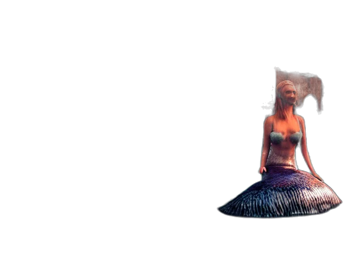 dress, umbrella, creature, hair transparent PNG cut-out