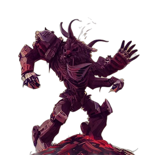 creature, robot, concept art, fantasy art transparent PNG cut-out
