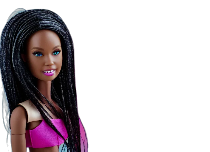 futuristic, dystopian, barbie, play transparent PNG cut-out