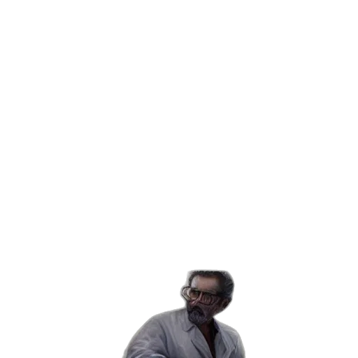 staff, jacket, robot, face transparent PNG cut-out