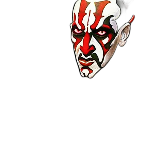 mask, face, staff, creature transparent PNG cut-out