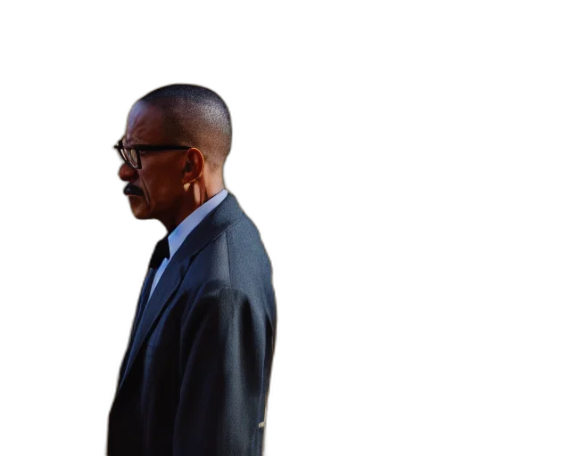 staff, jacket, face, walter transparent PNG cut-out