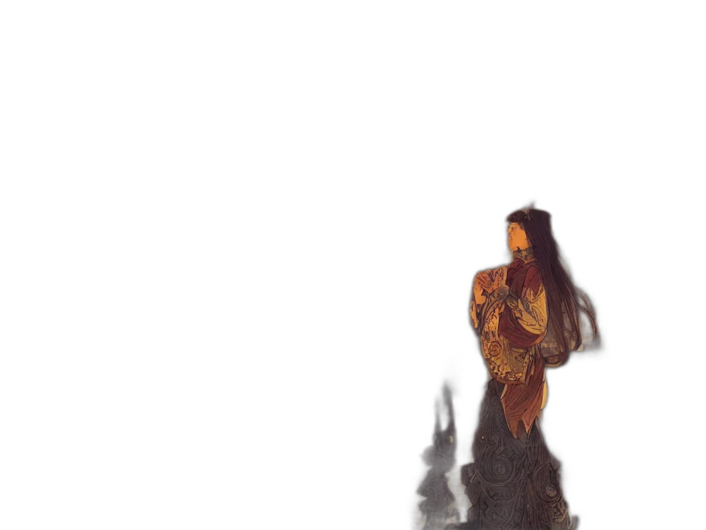 dress, creature, hair, animal transparent PNG cut-out