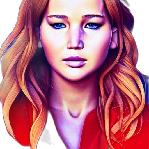 face, photorealistic, fantasy art, cartoon transparent PNG cut-out