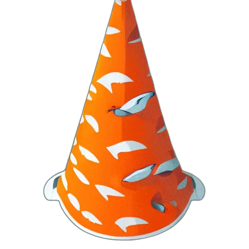 hat, crown, staff, umbrella transparent PNG cut-out