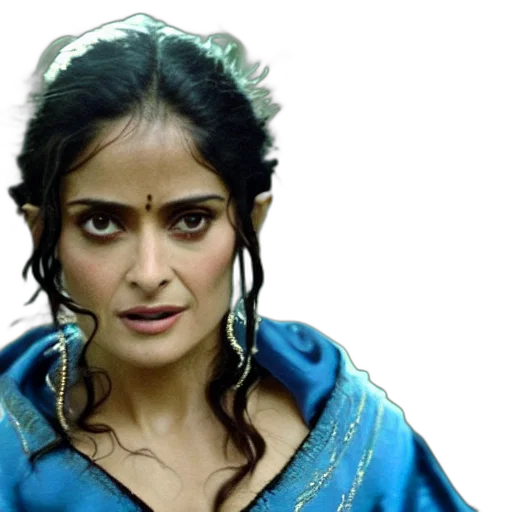 movie, still, salma, hayek transparent PNG cut-out