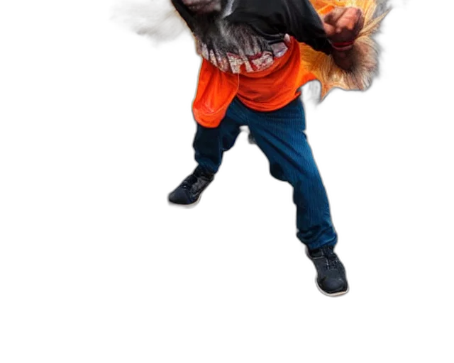 staff, animal, mask, dragon transparent PNG cut-out