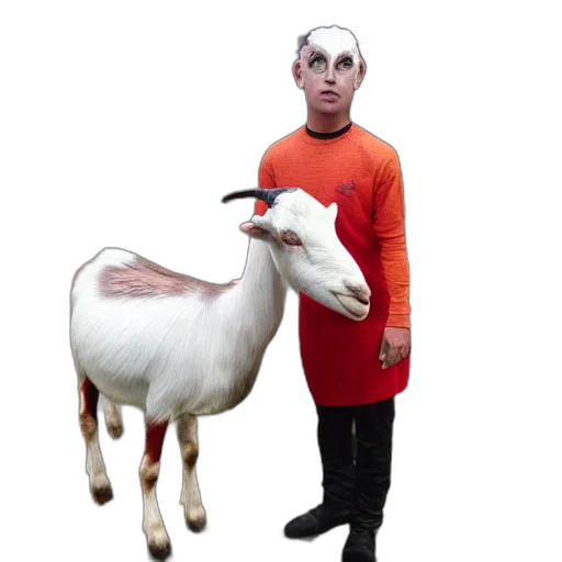 animal, creature, staff, mask transparent PNG cut-out