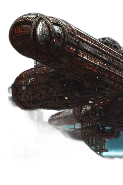 weapon, robot, concept art, cyberpunk transparent PNG cut-out