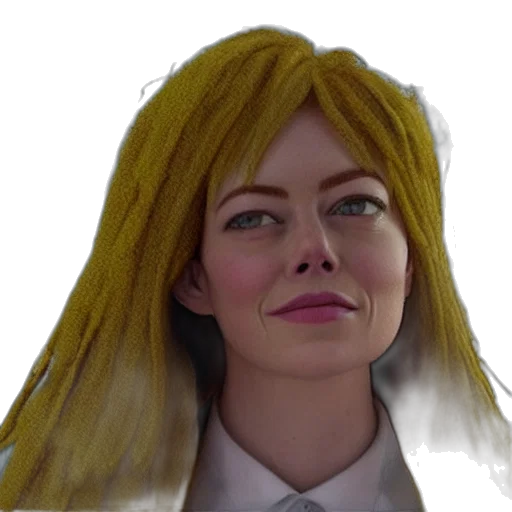 hair, face, mask, staff transparent PNG cut-out