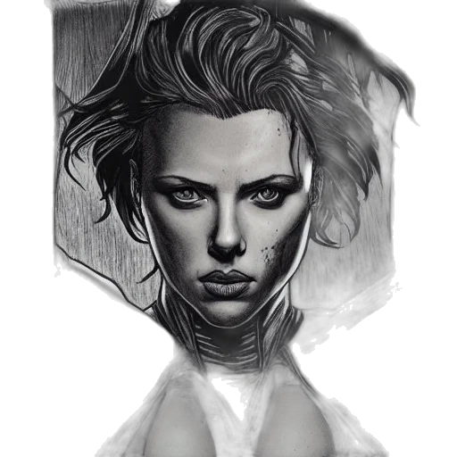 face, mask, robot, hair transparent PNG cut-out