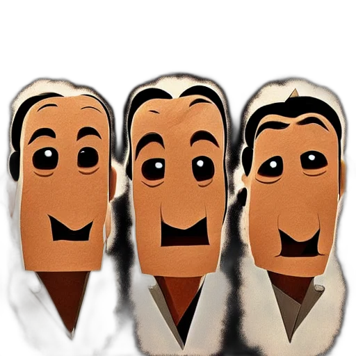 mask, shoes, face, staff transparent PNG cut-out
