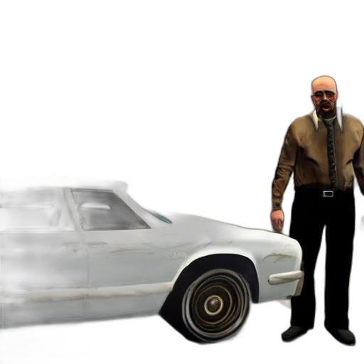 car, weapon, jacket, concept art transparent PNG cut-out