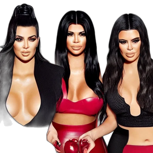 hair, photorealistic, 3d render, earth tones transparent PNG cut-out