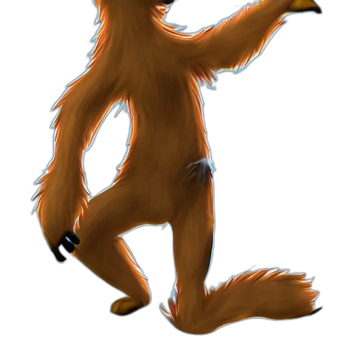 staff, creature, animal, concept art transparent PNG cut-out