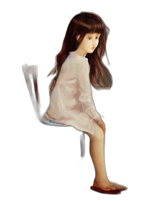dress, hair, furniture, creature transparent PNG cut-out