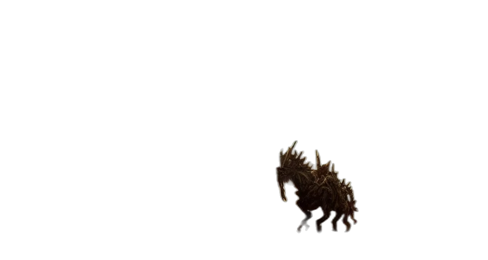 dragon, creature, animal, hair transparent PNG cut-out
