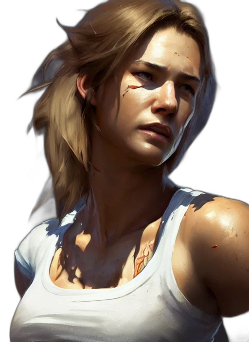 face, weapon, staff, concept art transparent PNG cut-out