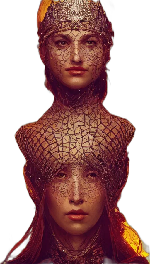 mask, face, crown, dress transparent PNG cut-out