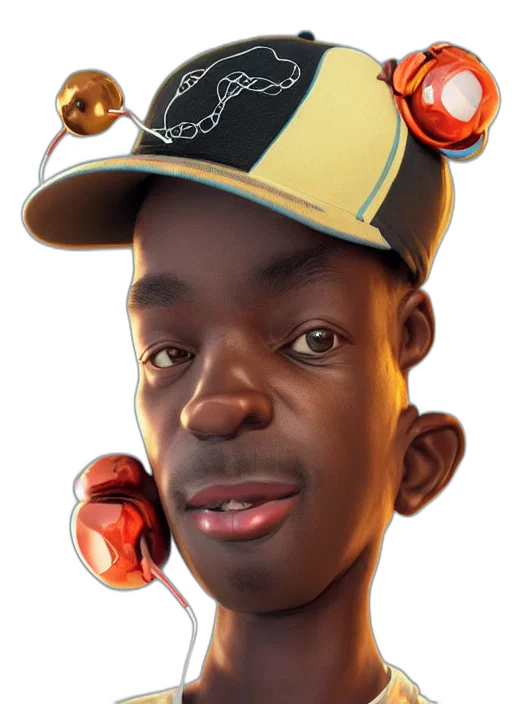 face, hat, mask, creature transparent PNG cut-out