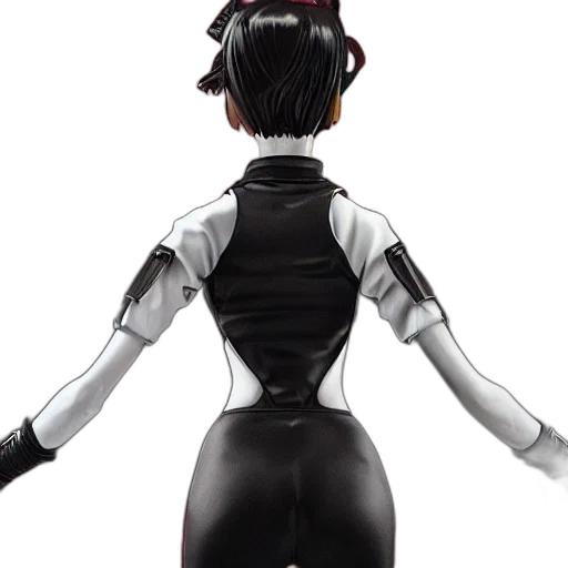 robot, jacket, dress, staff transparent PNG cut-out