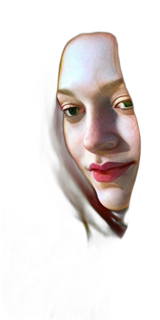 face, mask, robot, creature transparent PNG cut-out