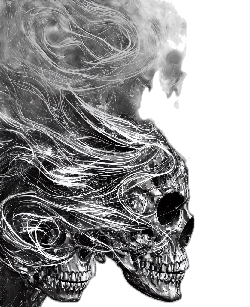mask, hair, face, crown transparent PNG cut-out