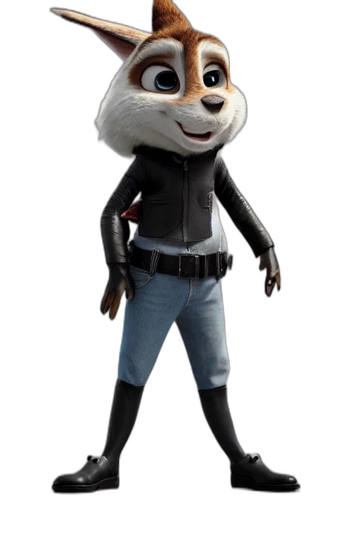 jacket, staff, animal, mask transparent PNG cut-out