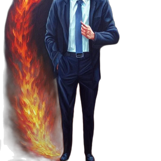 jacket, staff, concept art, fantasy art transparent PNG cut-out