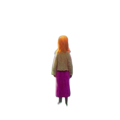 dress, hair, jacket, robot transparent PNG cut-out