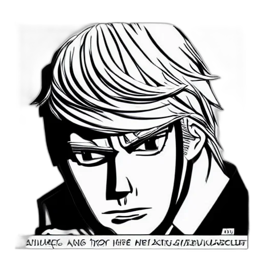 face, mask, comic book art, cartoon transparent PNG cut-out