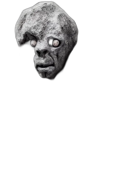 mask, face, creature, crown transparent PNG cut-out
