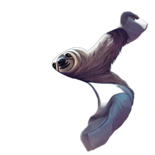 creature, animal, staff, weapon transparent PNG cut-out