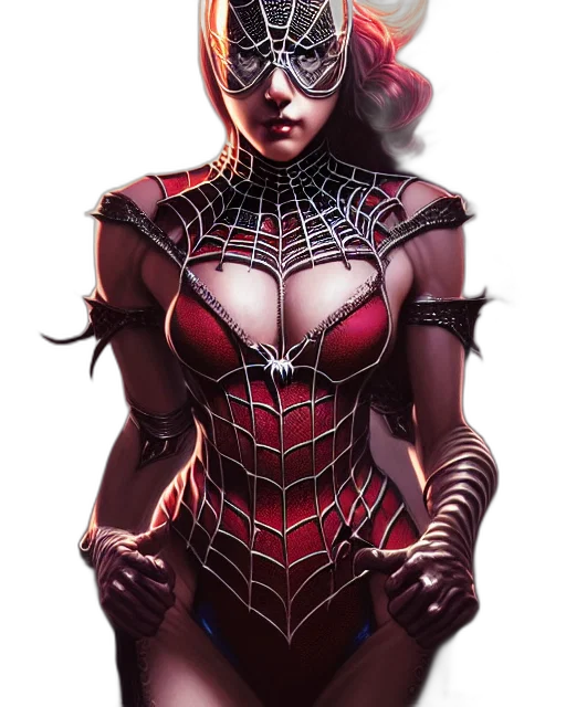 mask, dress, comic book art, concept art transparent PNG cut-out