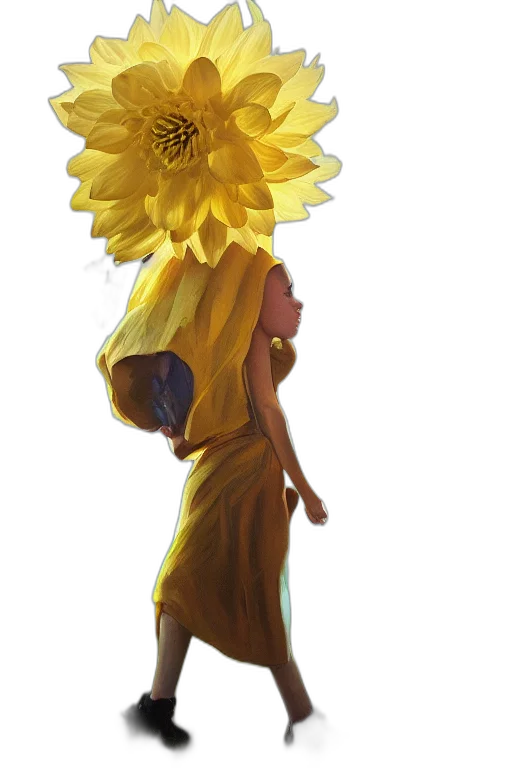 dress, flower, umbrella, crown transparent PNG cut-out
