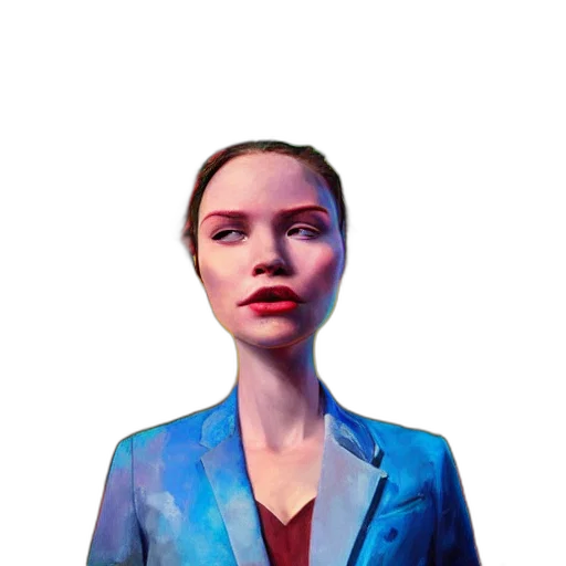 jacket, face, robot, dress transparent PNG cut-out