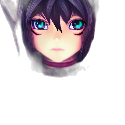 face, mask, robot, creature transparent PNG cut-out